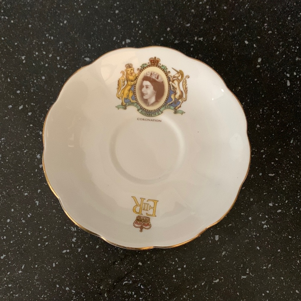 Queen Elizabeth saucer Royal Albert